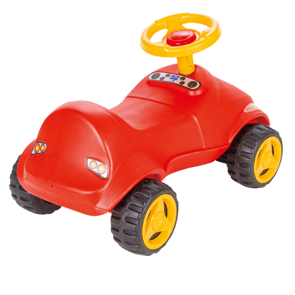 Mașinuță fără pedale Fast Car, albastru/roșu [6]