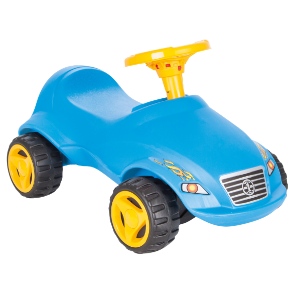 Mașinuță fără pedale Fast Car, albastru/roșu [4]