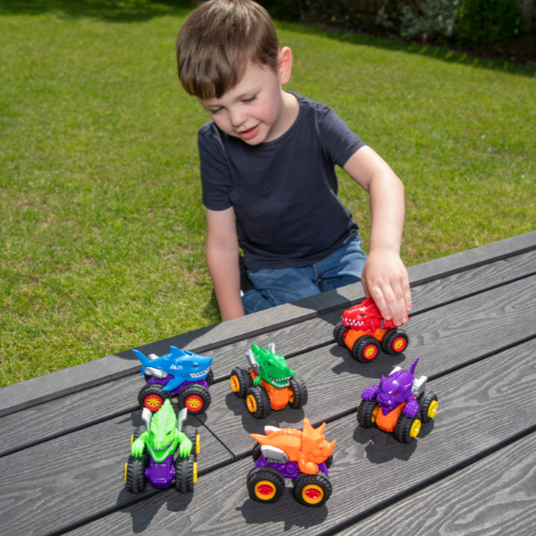 Mașinuța-monstru Teamsterz Beast Machines Monster Jaws, în as. [13]