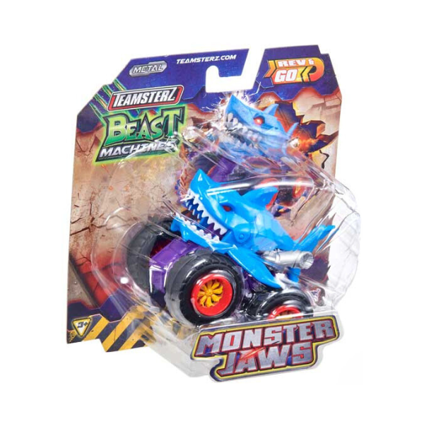Mașinuța-monstru Teamsterz Beast Machines Monster Jaws, în as. [3]
