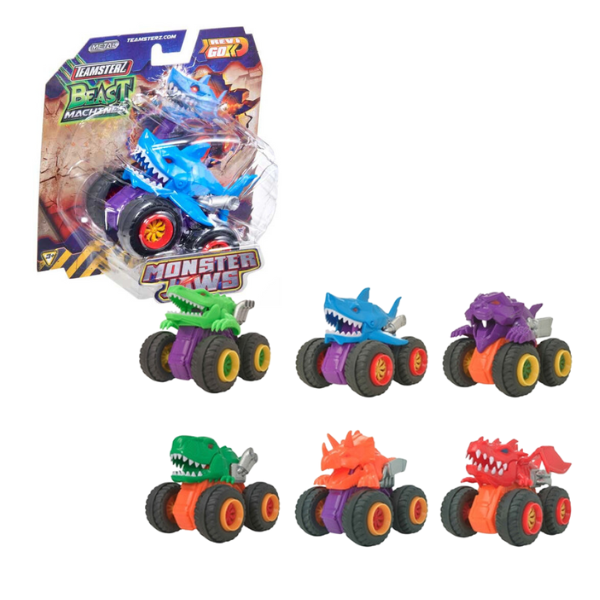 Mașinuța-monstru Teamsterz Beast Machines Monster Jaws, în as. [1]