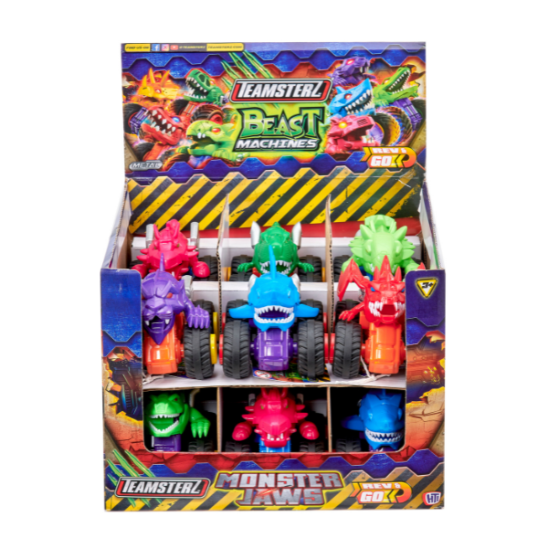 Mașinuța-monstru Teamsterz Beast Machines Monster Jaws, în as. [3]