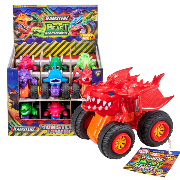 Mașinuța-monstru Teamsterz Beast Machines Monster Jaws, în as. [1]