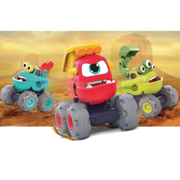 Masinute in asortiment "Monster Trucks", 3 modele [4]