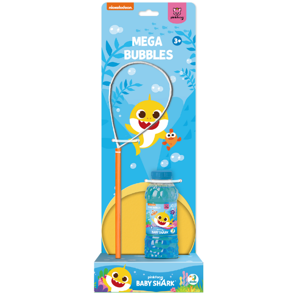 Mega-baloane de săpun "Baby Shark", 450 ml [1]