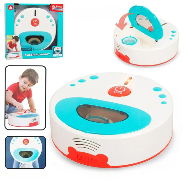 Mini-aspirator robot pentru copii "Curățenie Distractivă" [1]