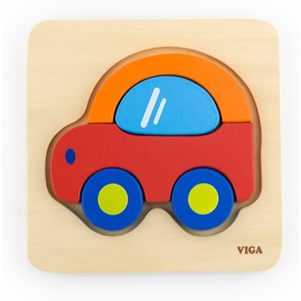 Mini puzzle cu diferite forme “Automobil” [3]