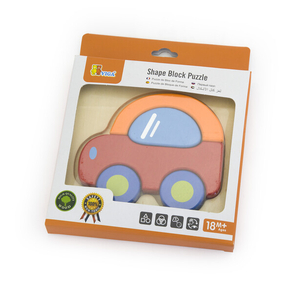 Mini puzzle cu diferite forme “Automobil” [7]