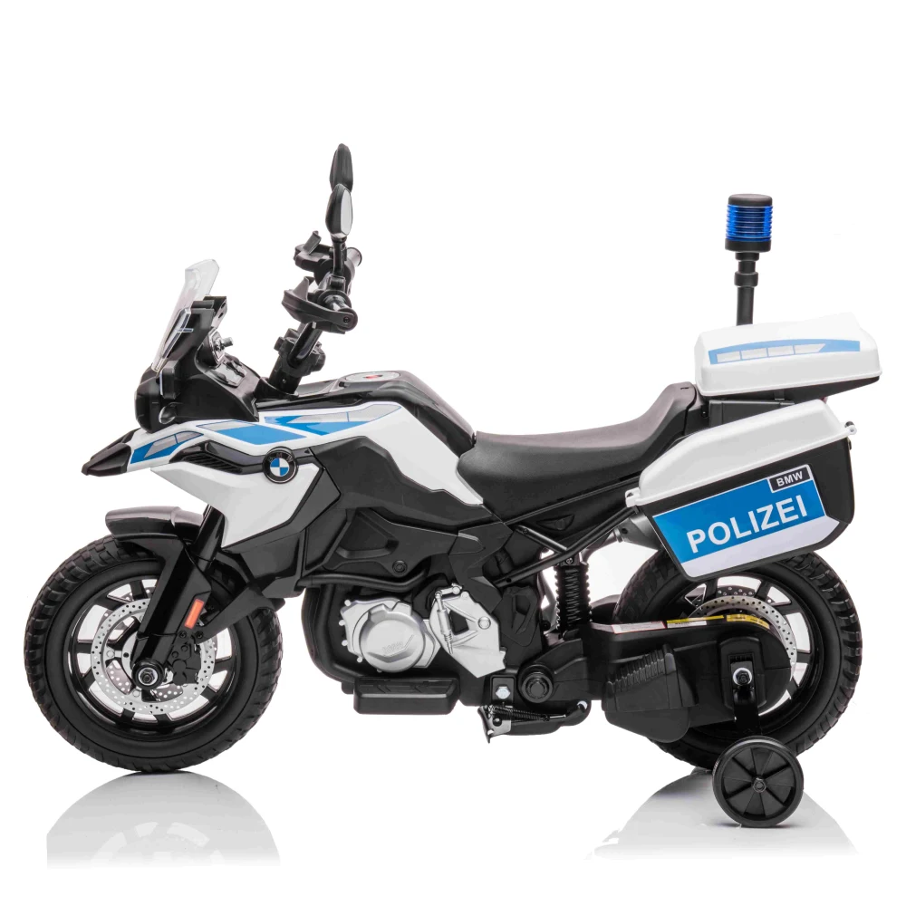 Motocicletă electrică pentru copii de poliție BMW F850 GS (JT5002B / 1 alb) [3]