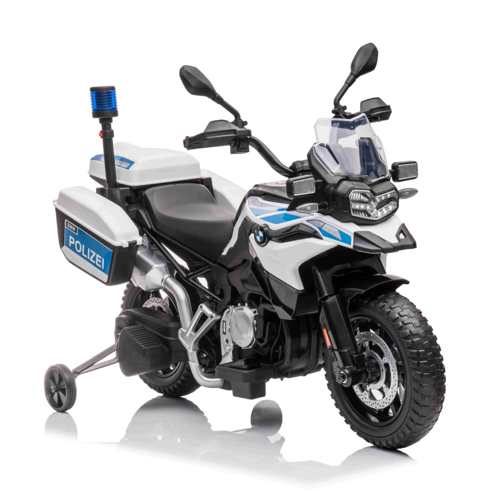 Motocicletă electrică pentru copii de poliție BMW F850 GS (JT5002B / 1 alb) [5]
