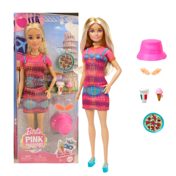 Păpușa Barbie "Călătorie în Italia" cu accesorii [1]