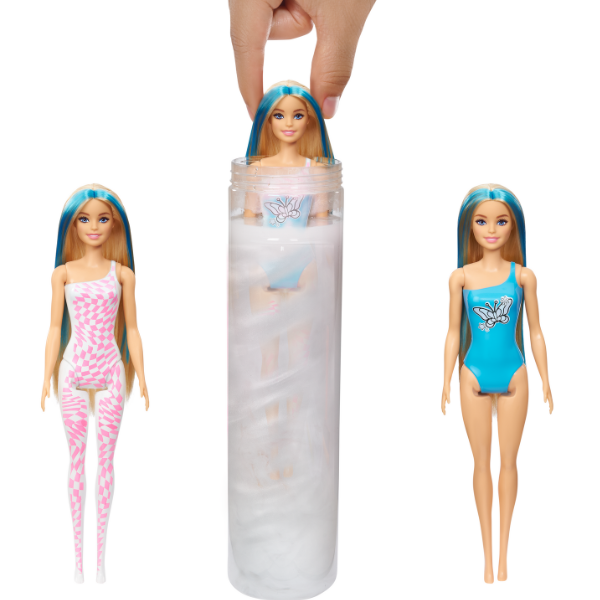 Păpușa Barbie Color Reveal gama "Inspirat de curcubeu", tema anilor 1960 [6]