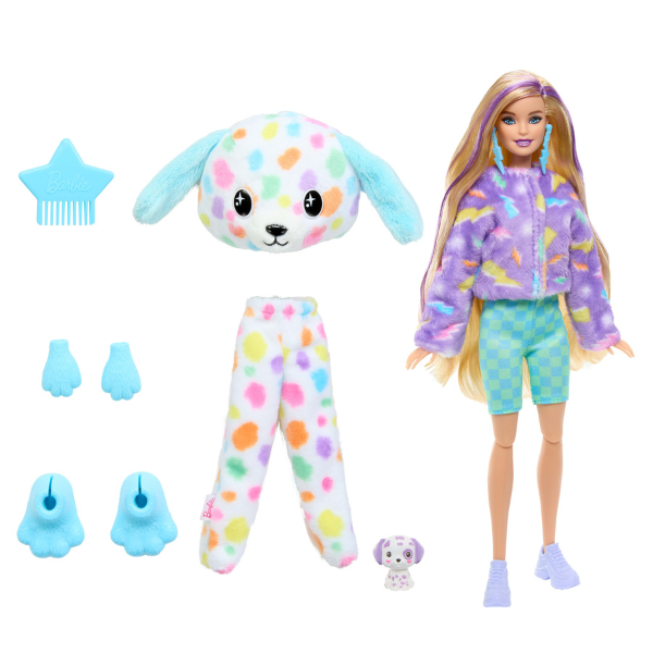 Păpușa Barbie Cutie „Barbie într-un costum de dalmațian, de pluș” [2]