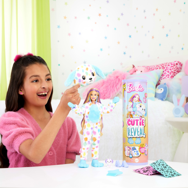 Păpușa Barbie Cutie „Barbie într-un costum de dalmațian, de pluș” [6]