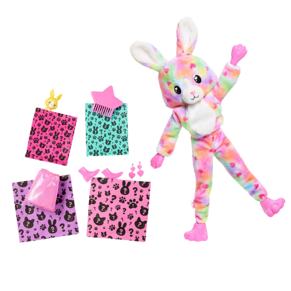 Păpușa Barbie Cutie „„Barbie într-un costum de iepuraș, de pluș”” [6]