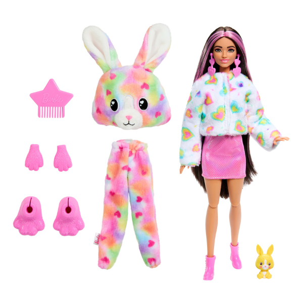 Păpușa Barbie Cutie „„Barbie într-un costum de iepuraș, de pluș”” [2]