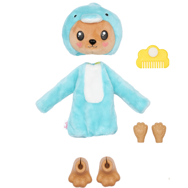 Păpușa Barbie Cutie Reveal "Urs în costum de delfin în costum de pluș" [11]