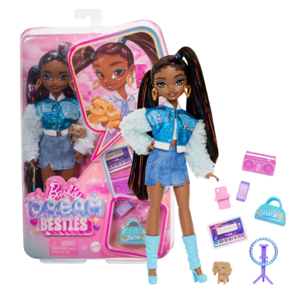 Păpușa Barbie Dream Besties "Brooklyn" cu accesorii [1]