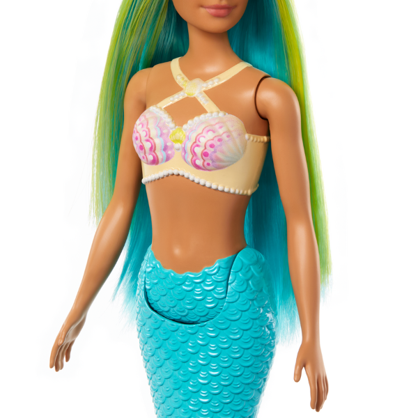 Păpușa Barbie Dreamtopia "Sirena cu păr albastru - verde" [13]