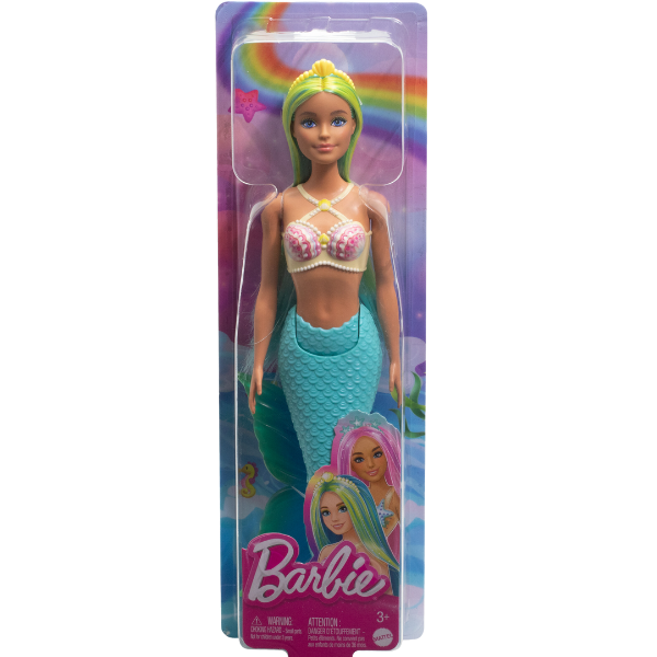 Păpușa Barbie Dreamtopia "Sirena cu păr albastru - verde" [3]