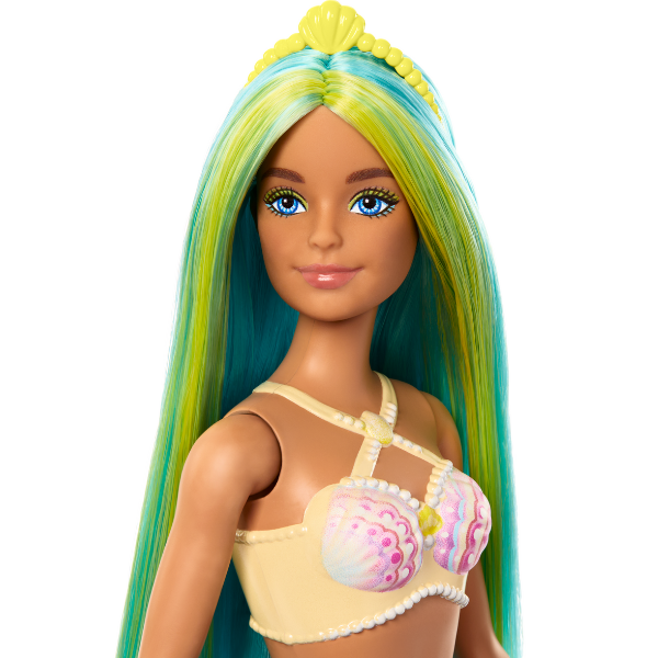 Păpușa Barbie Dreamtopia "Sirena cu păr albastru - verde" [11]