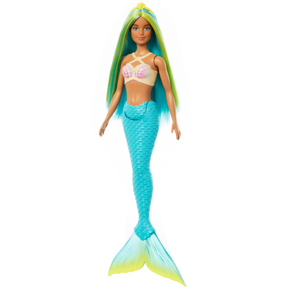 Păpușa Barbie Dreamtopia "Sirena cu păr albastru - verde" [6]