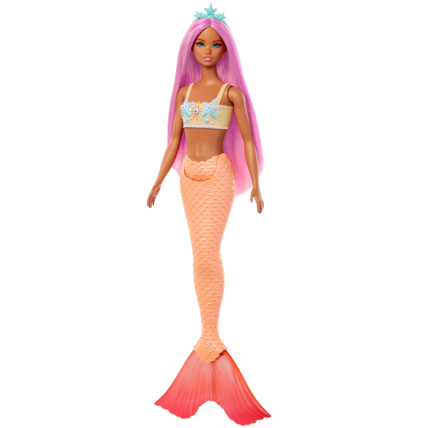 Papușa Barbie Dreamtopia "Sirena cu păr multicolor", 4 modele [7]