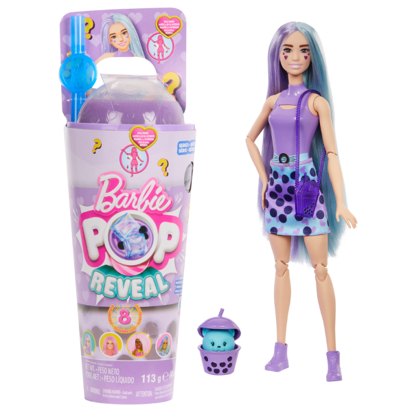Păpușa Barbie Pop Reveal "Lapte Taro", Bubble Tea series [1]