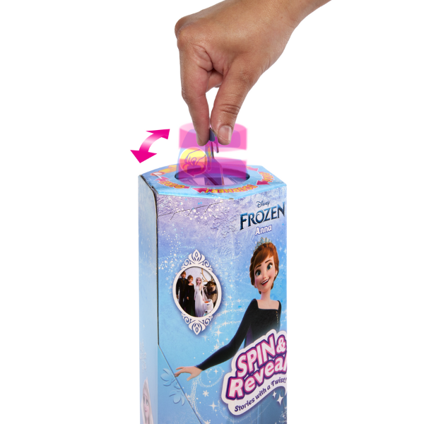Păpușa Barbie Spin Reveal „Frozen Anna” [3]