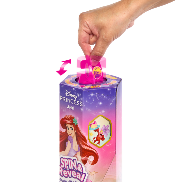 Papușa Barbie Spin Reveal „Mica sirena Ariel” [3]