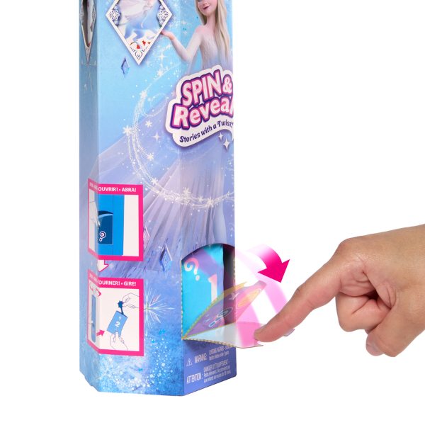 Păpușa Barbie Spin Reveal „Regina zăpezii Elsa” [5]