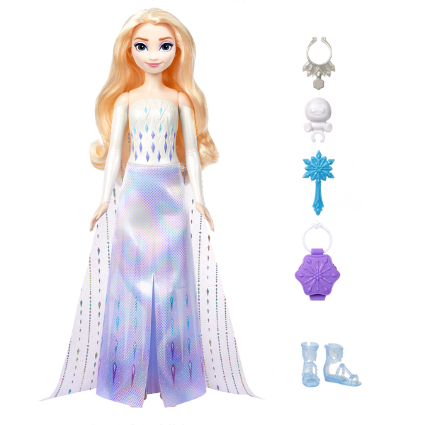 Păpușa Barbie Spin Reveal „Regina zăpezii Elsa” [2]