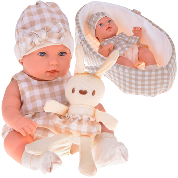 Păpușă din Gel Moale (Khaki), 33 cm [2]