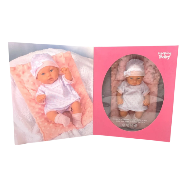 Păpușă din Gel Moale (Roz), 33 cm [2]