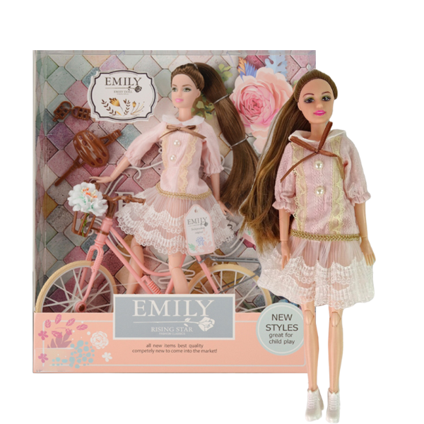 Păpușa Emily cu bicicletă [1]