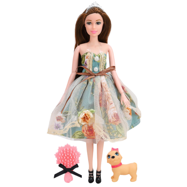 Păpușa Emily "Seria cu animăluț și accesorii" [2]