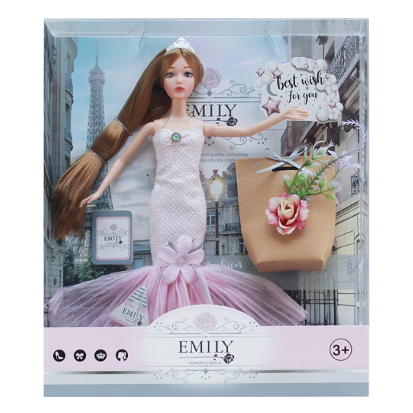 Păpușa Emily "Seria fină cu flori si accesorii" [1]