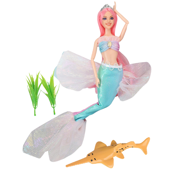 Păpușa Emily "Sirena cu animaluț de companie de mare" [2]