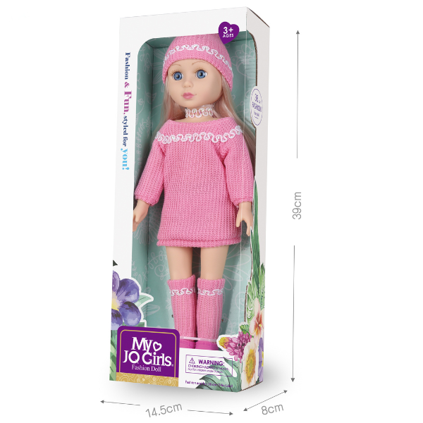 Păpușa în costum roz, 36 cm [5]