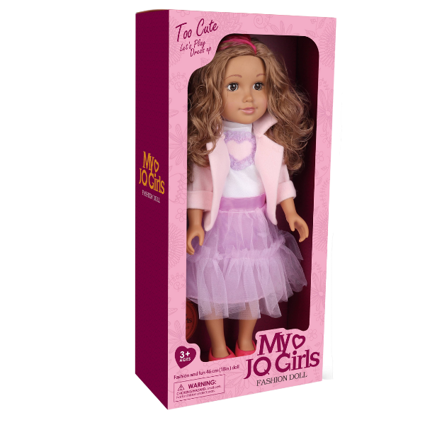 Păpușa în rochie violetă, 45 cm [4]