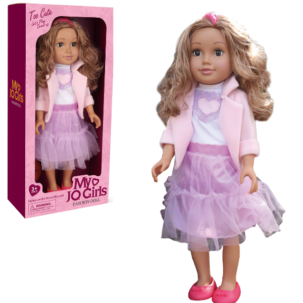 Păpușa în rochie violetă, 45 cm [1]