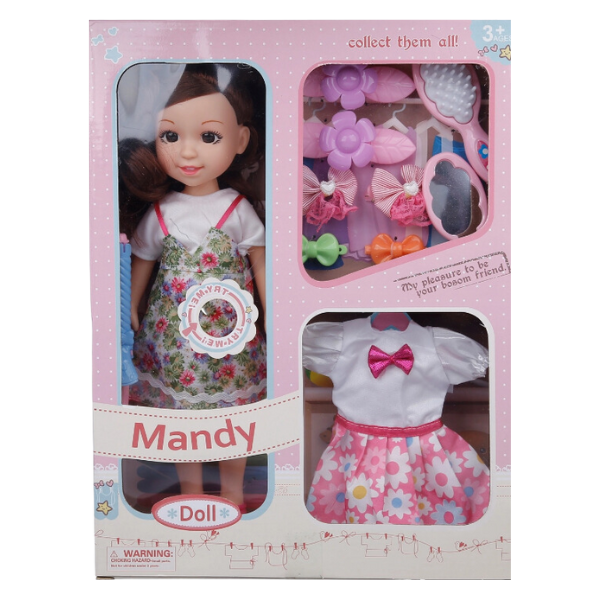 Păpușa Mandy cu gentuță [1]