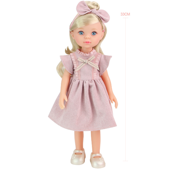 Păpușa "Mica Milly", în rochie roz 33 cm [7]