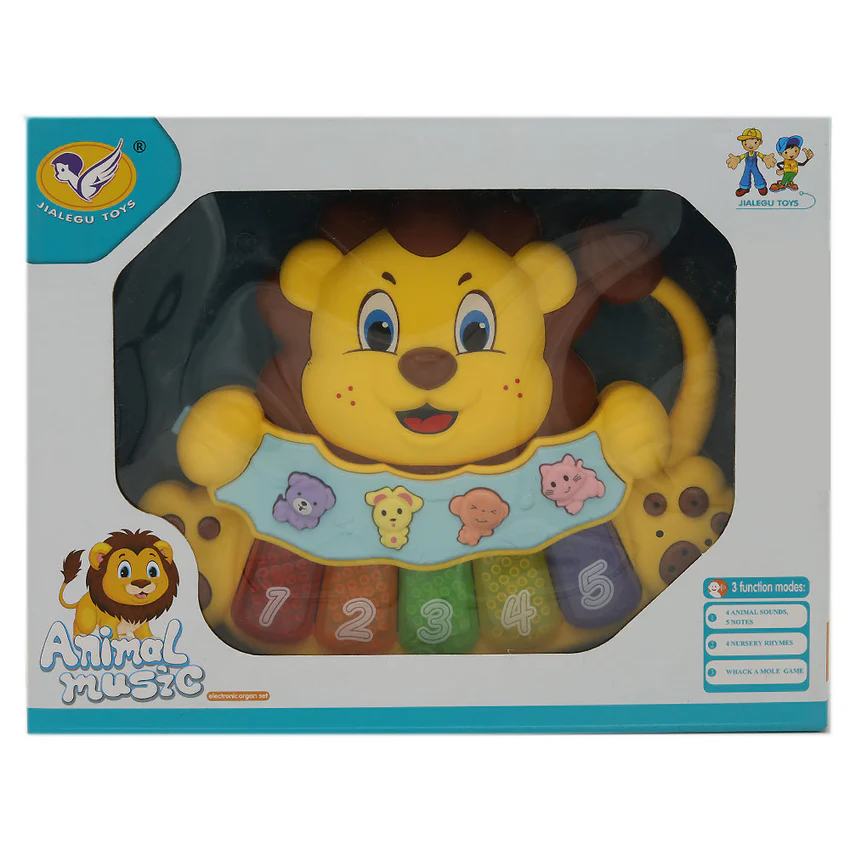 Pian interactiv cu functii, lumini si sunete, Leu [7]