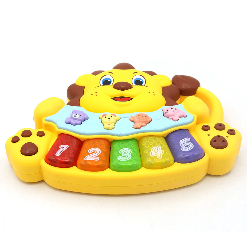 Pian interactiv cu functii, lumini si sunete, Leu [6]