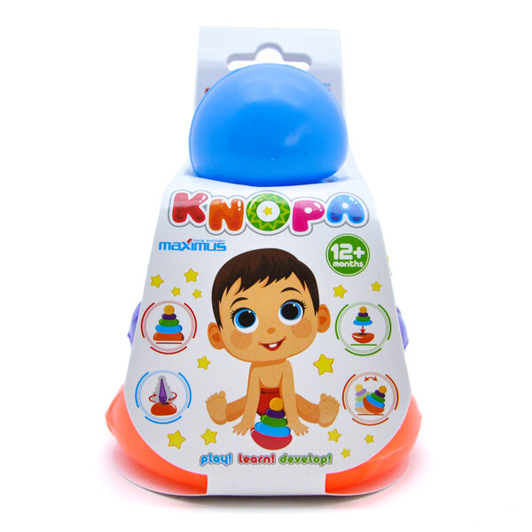 Piramida 2 în 1 "Knopa" [15]