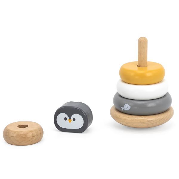 Piramidă din lemn „Pinguin” [10]