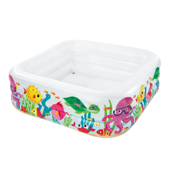 INTEX Piscina gonflabilă "Acvariul marin", 159 x 159 x 50 cm, 340l, 3+ [2]