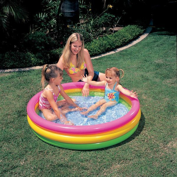 INTEX Piscină gonflabilă pentru copii “Apus de soare” 114×25 cm, 131 L, 2+ [2]