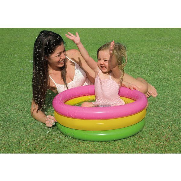 INTEX Piscină gonflabilă pentru copii “Apus de soare” 61х22 cm, 28 L, 1-3 ani [2]